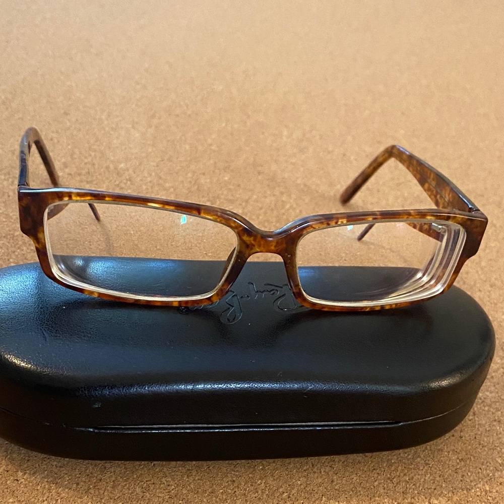 Ray-Ban Tortoiseshell Rectangular Glasses - Picture 9 of 12
